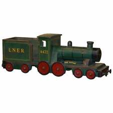 CHRISTIE'S 1910 SCRATCH BUILT CHILD'S PULL ALONG FLYING SCOTSMAN LNER 4472 TRAIN picture