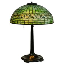 Tiffany Studios Favrile Glass and Patinated Bronze Acorn Lamp 1899-1918 picture