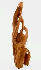 Sculpture hand carved organic Wood Raw 3' Tall Fine Art  picture