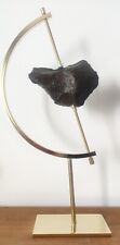 - METEORITE - SUPERB ORDINARY CHONDRITE - WEIGHT 310G - FUSION CRUST 100% picture