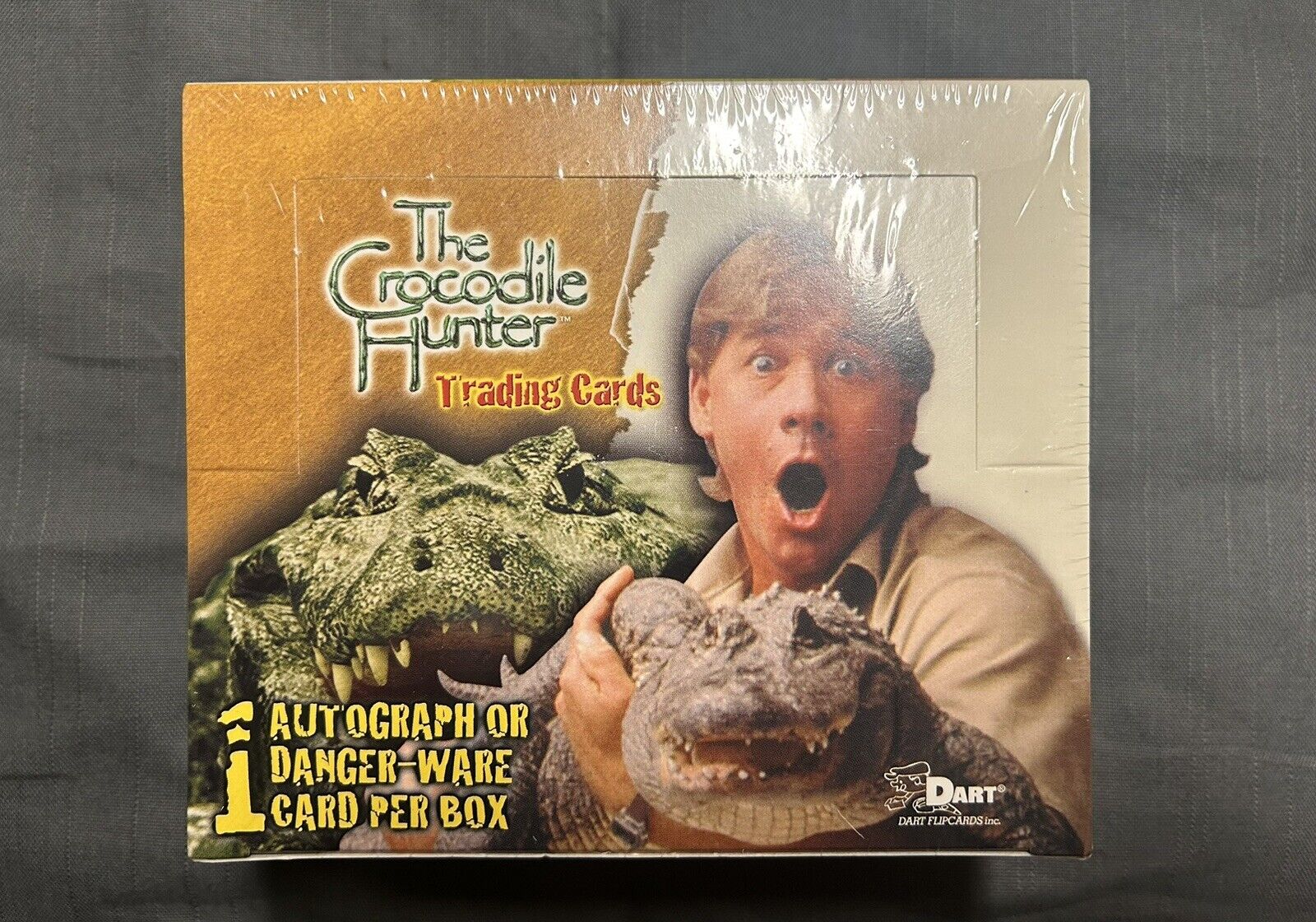 The Crocodile Hunter Trading Cards Sealed Box ~Rare 🐊🔥 2002