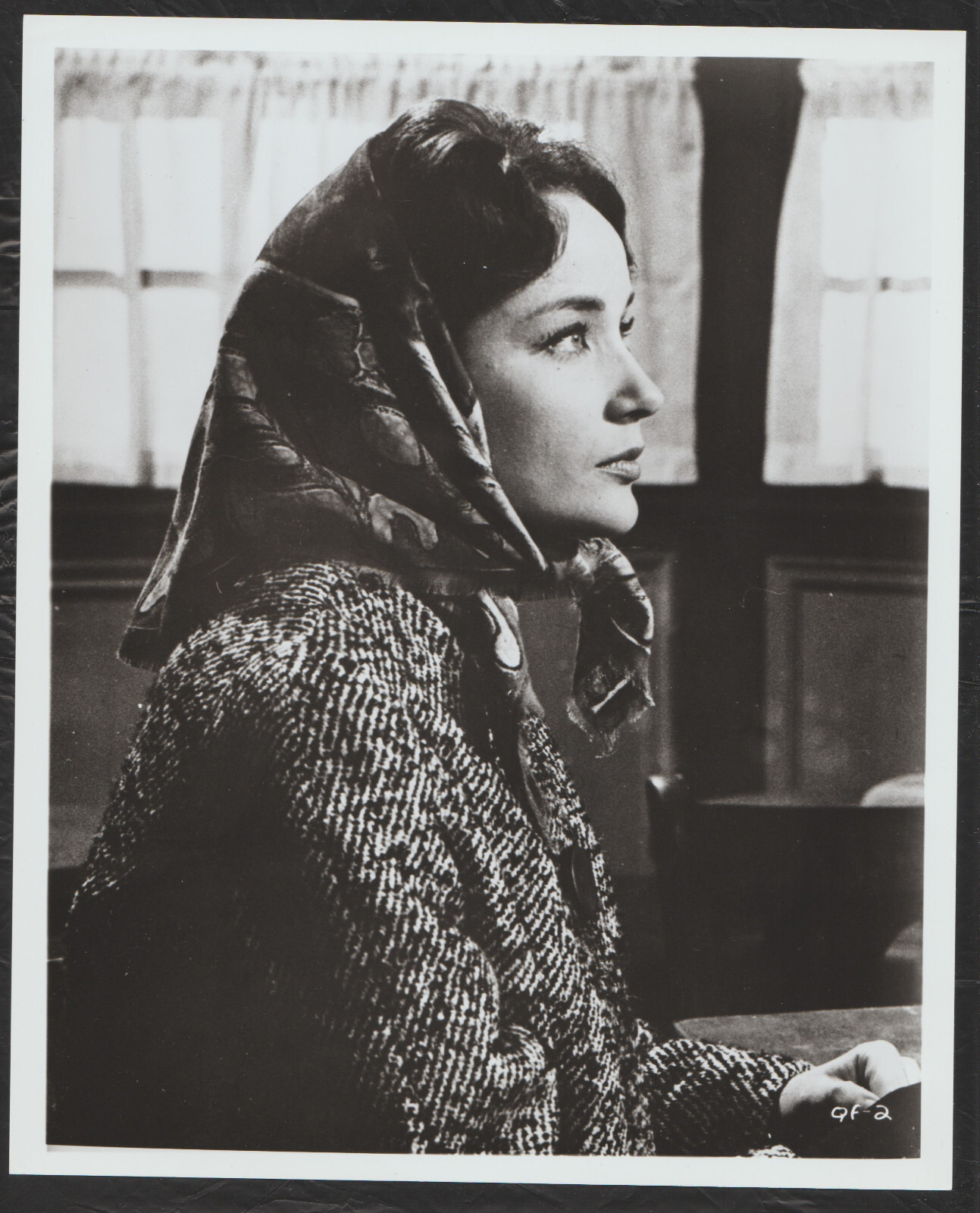 SYLVIA SYMS in The Quare Fellow '62 HEADSCARF SYLVIA SYMS in The Quare Fellow '62 HEADSCARF