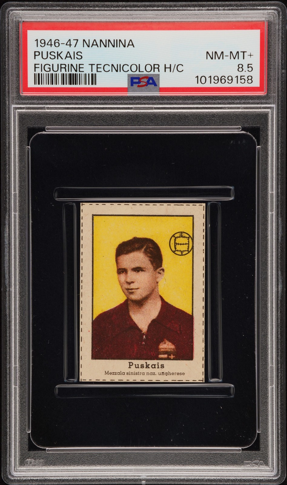 1946 NANNINA FIGURINE TECNICOLOR HAND-CUT PUSKAIS PSA 8.5 1946 NANNINA FIGURINE TECNICOLOR HAND-CUT PUSKAIS PSA 8.5