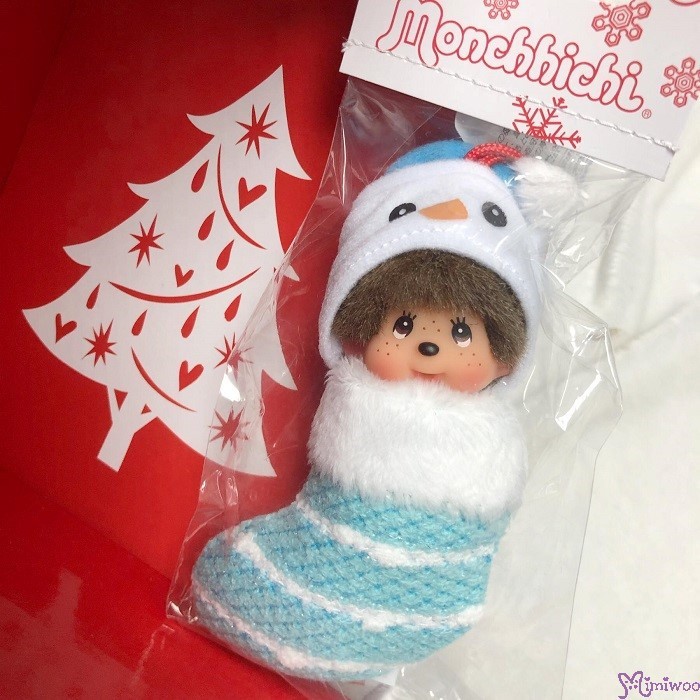 288199 Monchhichi Christmas Ornament X'Mas Mascot - Snowman (Mimi Collection) 288199 Monchhichi Christmas Ornament X'Mas Mascot - Snowman (Mimi Collection)
