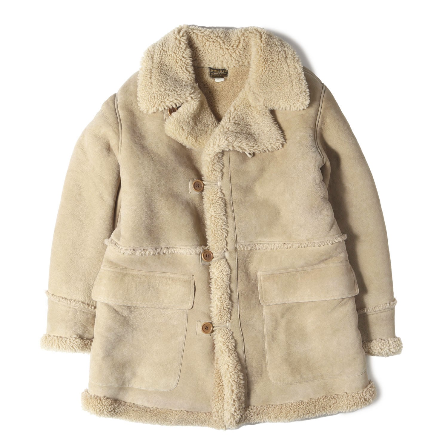 Rrl Double Rl Coat Beige Size L Vhtf Model 24Aw Sheep Shearling Ralph Lauren Out Rrl Double Rl Coat Beige Size L Vhtf Model 24Aw Sheep Shearling Ralph Lauren Out