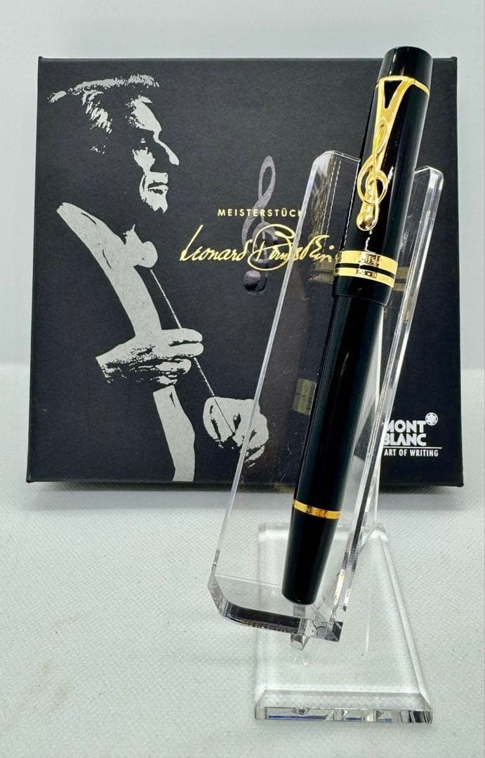 Montblanc Fountain Pen Donation Pen Leonard Bernstein F #91b56b Montblanc Fountain Pen Donation Pen Leonard Bernstein F #91b56b