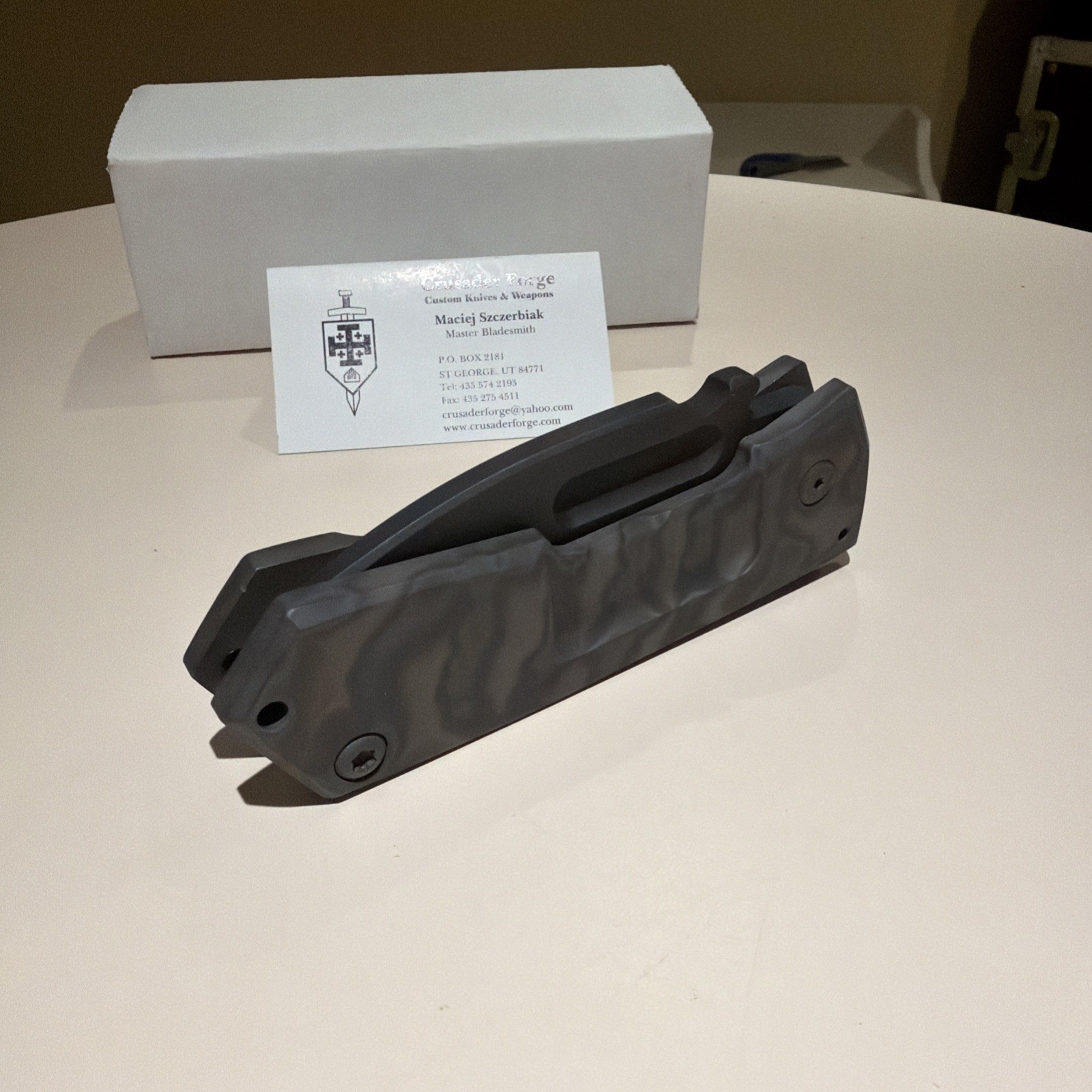 Crusader Forge Custom VIS F Knife / One of One