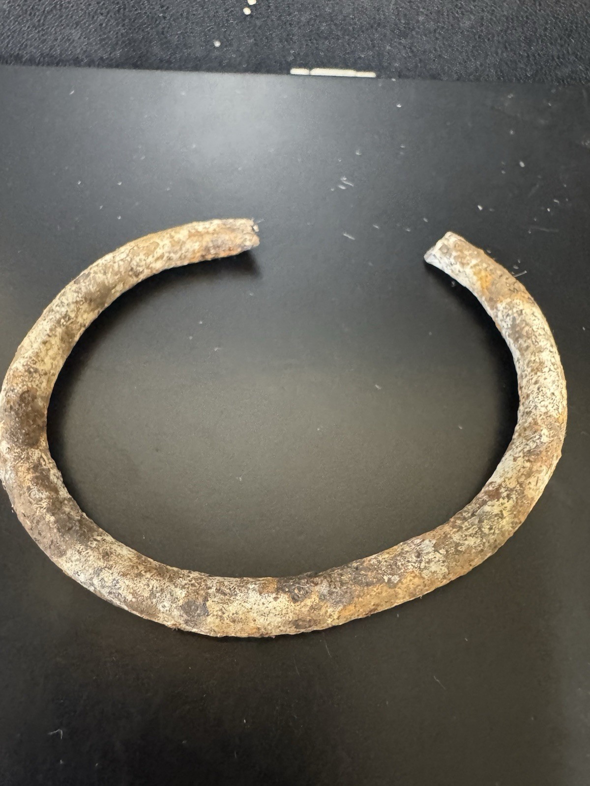 Original Custer Era Military Mule Equipment Iron Ring LITTLE BIG HORN-JACKSON Original Custer Era Military Mule Equipment Iron Ring LITTLE BIG HORN-JACKSON