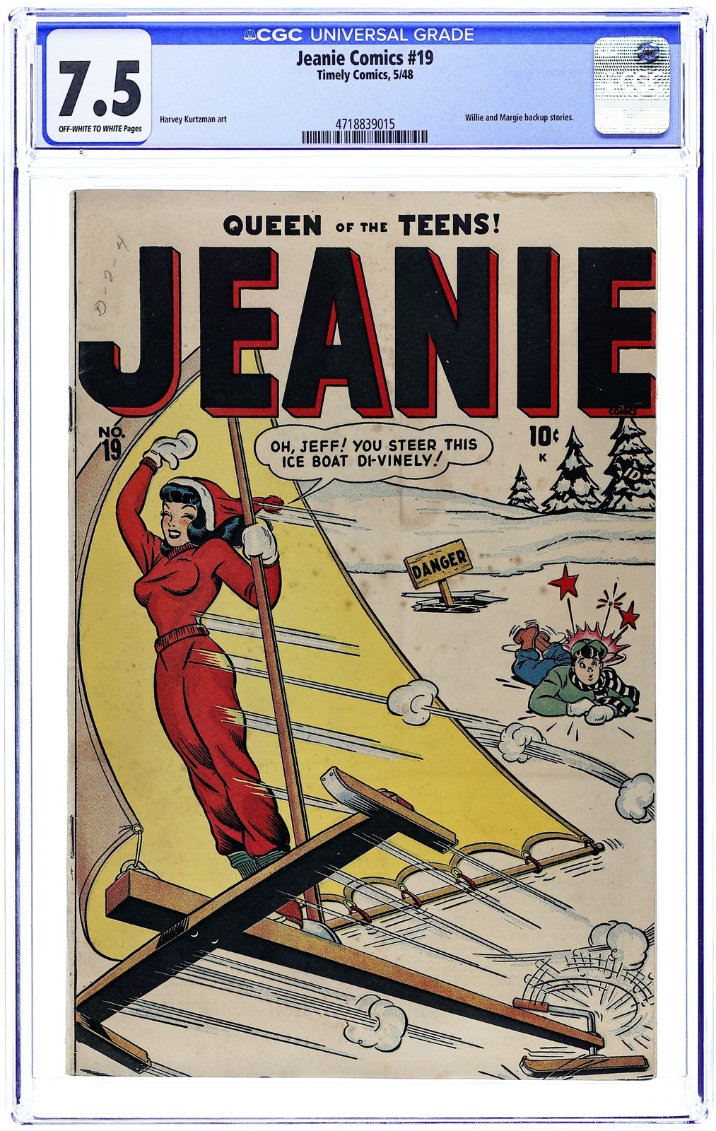 Jeanie Comics #19 CGC 7.5 1948 4718839015 Jeanie Comics #19 CGC 7.5 1948 4718839015