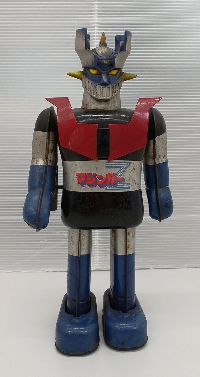 Popy Silver Print Walking Walking Zinnmai Robo Great Mazinger