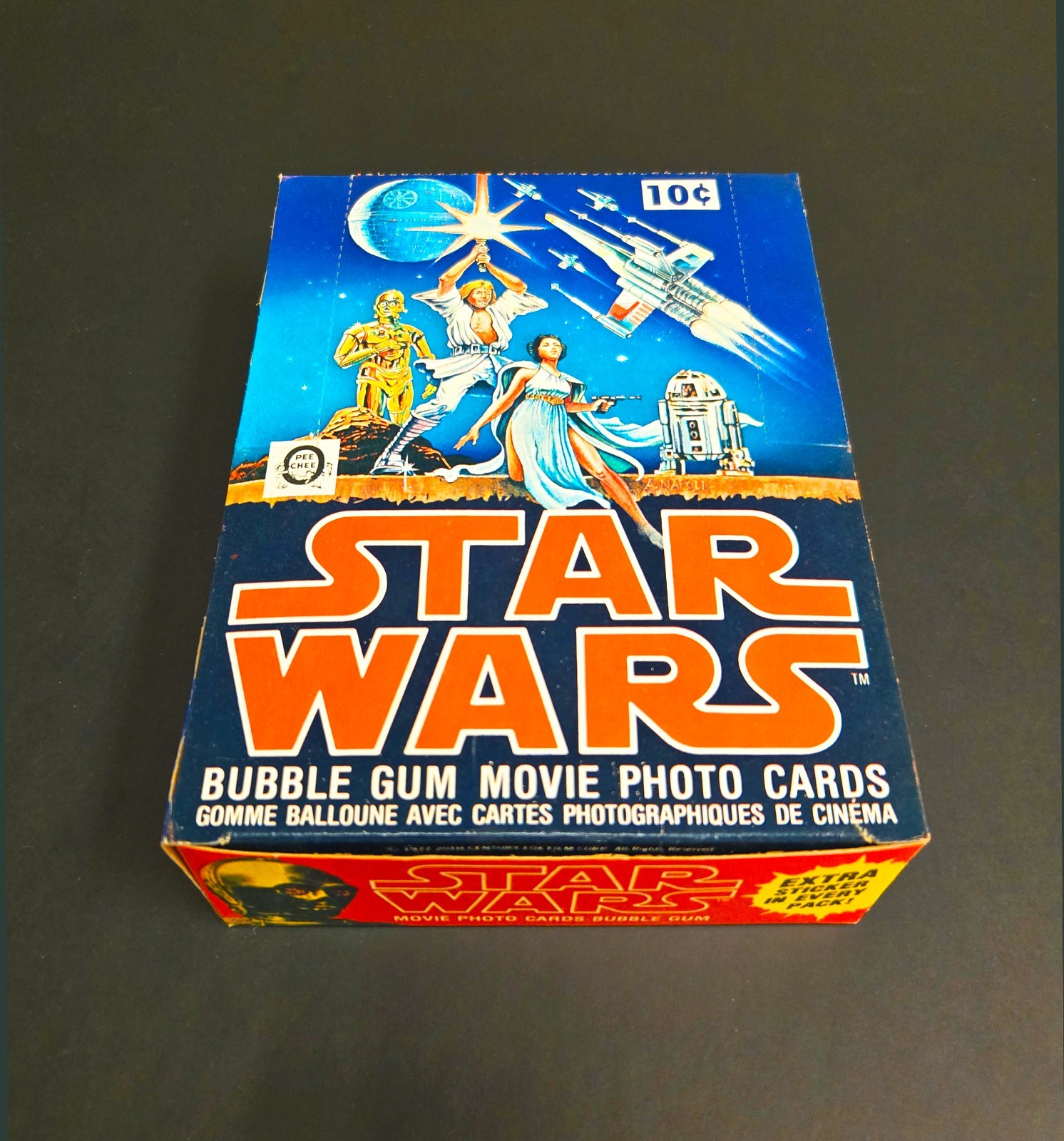 1977 O-Pee Chee Star Wars Series 1 Wax Box with 36 Packs - Super High Grade 1977 O-Pee Chee Star Wars Series 1 Wax Box with 36 Packs - Super High Grade