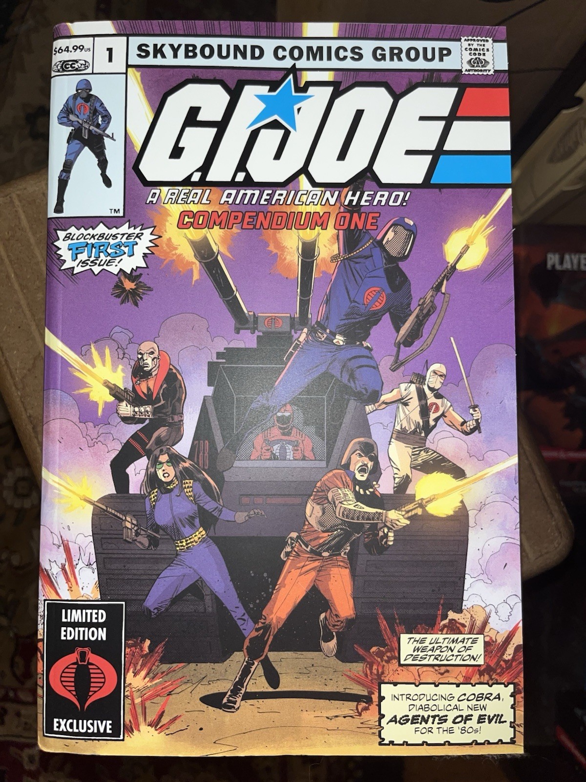 G.I. Joe: a Real American Hero Compendium #1 (Image Comics Malibu Comics) G.I. Joe: a Real American Hero Compendium #1 (Image Comics Malibu Comics)