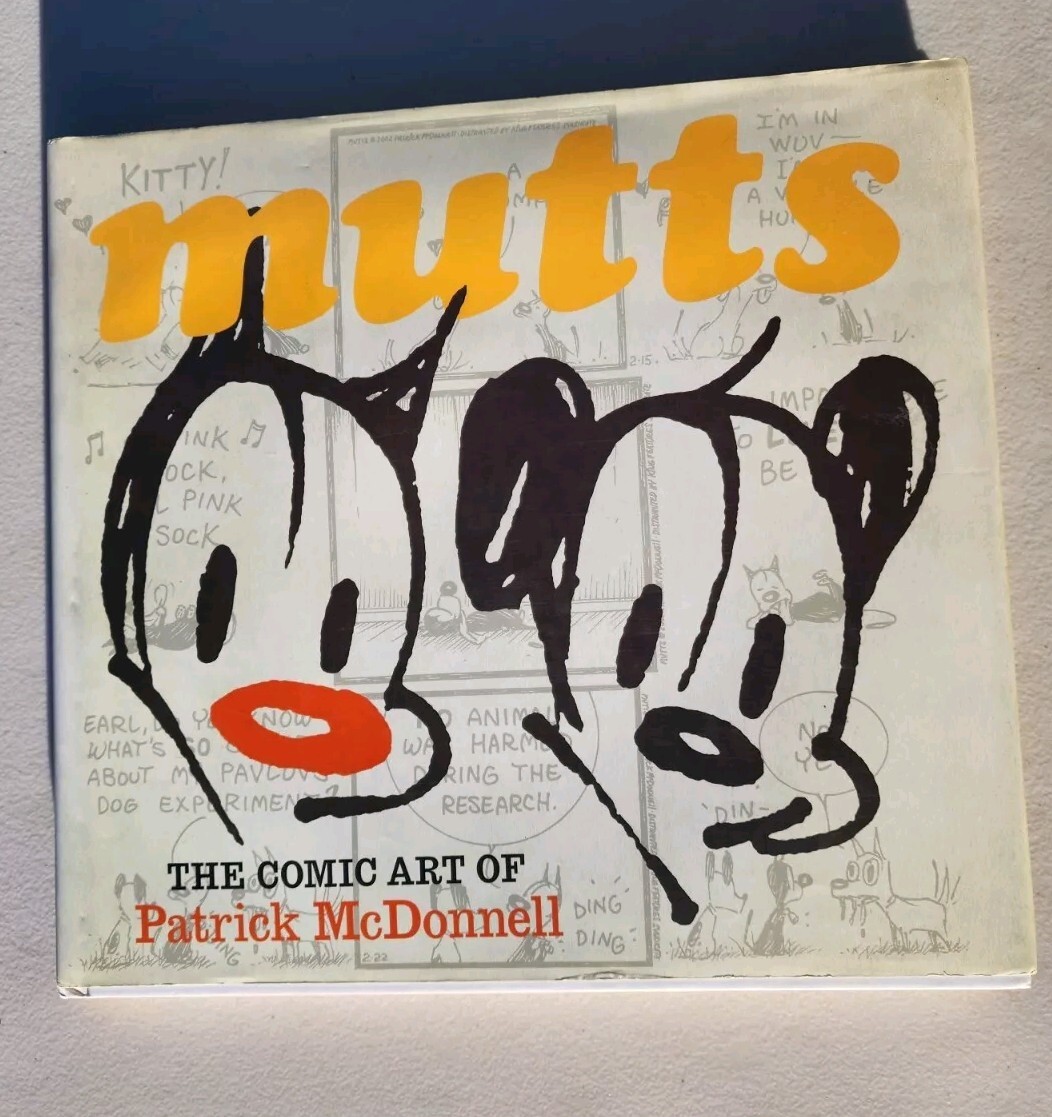 MUTTS The Comic Art Of Patrick McDonnell 2003 Signed good condition