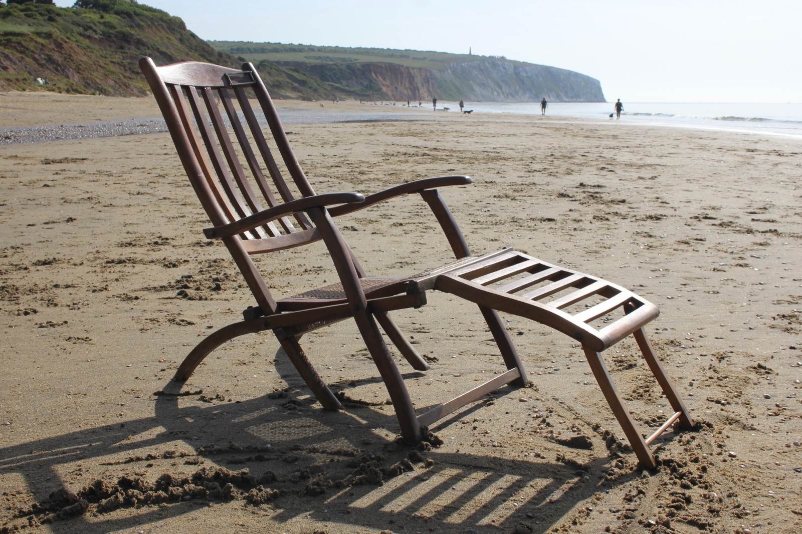CUNARD LINE RMS MAURETANIA LUSITANIA ERA 1ST CLASS DECK CHAIR C-1910/20 CUNARD LINE RMS MAURETANIA LUSITANIA ERA 1ST CLASS DECK CHAIR C-1910/20