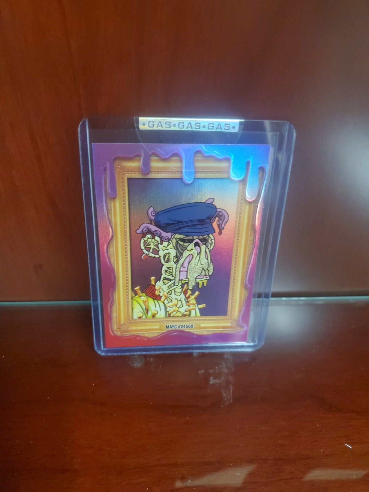 G.A.S. Trading Card IRL #1 MAYC #24568 Mutant Ape SSP /20 Very Rare Gas Card