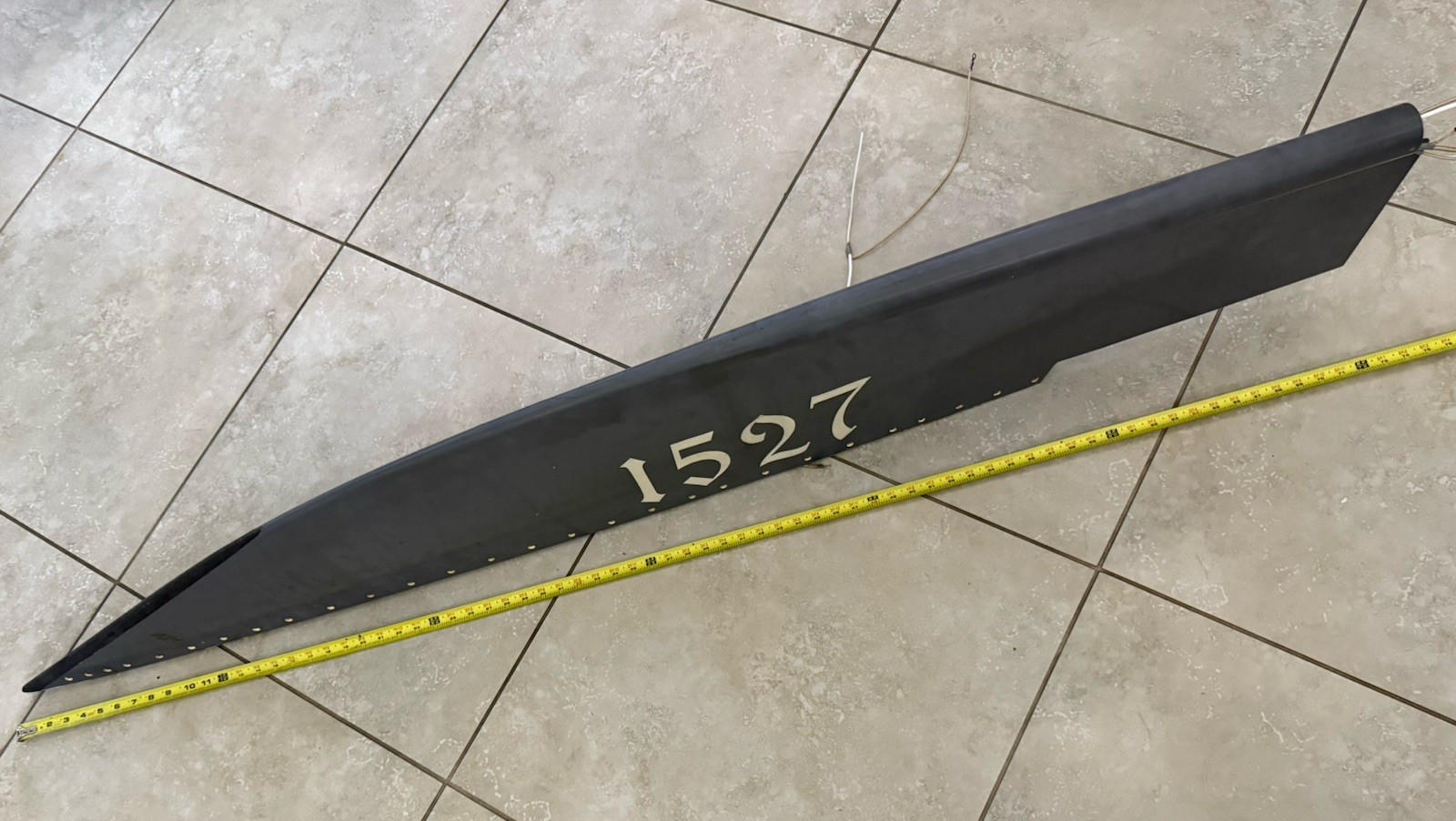 McDonnell Douglas NOS F4 Phantom Vertical Stabilizer Top GRAY 3 of 3 NUMBERED McDonnell Douglas NOS F4 Phantom Vertical Stabilizer Top GRAY 3 of 3 NUMBERED