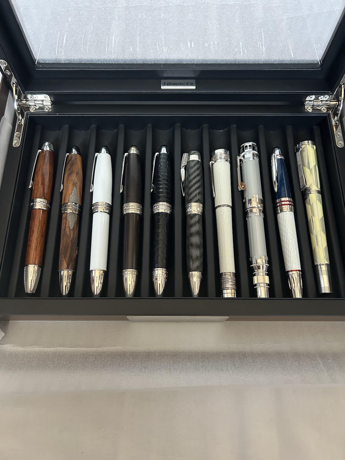 Collection of 10 Montblanc Great Masters/Characters Rollerball Pens-New Collection of 10 Montblanc Great Masters/Characters Rollerball Pens-New