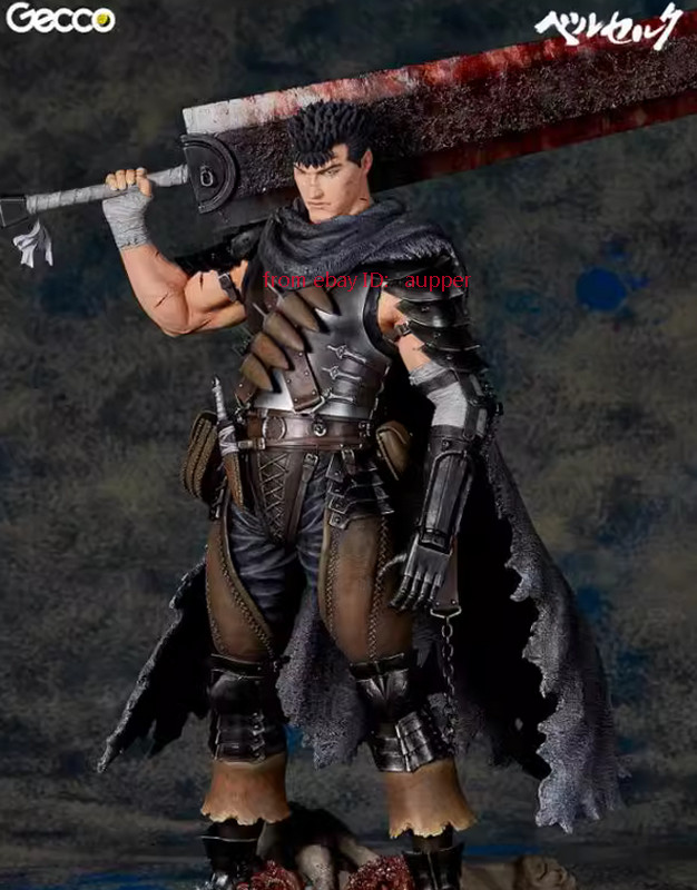 Perfect Gecco Berserk Guts Black Knight Sword 1/6 Statue Figure In Stock New Perfect Gecco Berserk Guts Black Knight Sword 1/6 Statue Figure In Stock New
