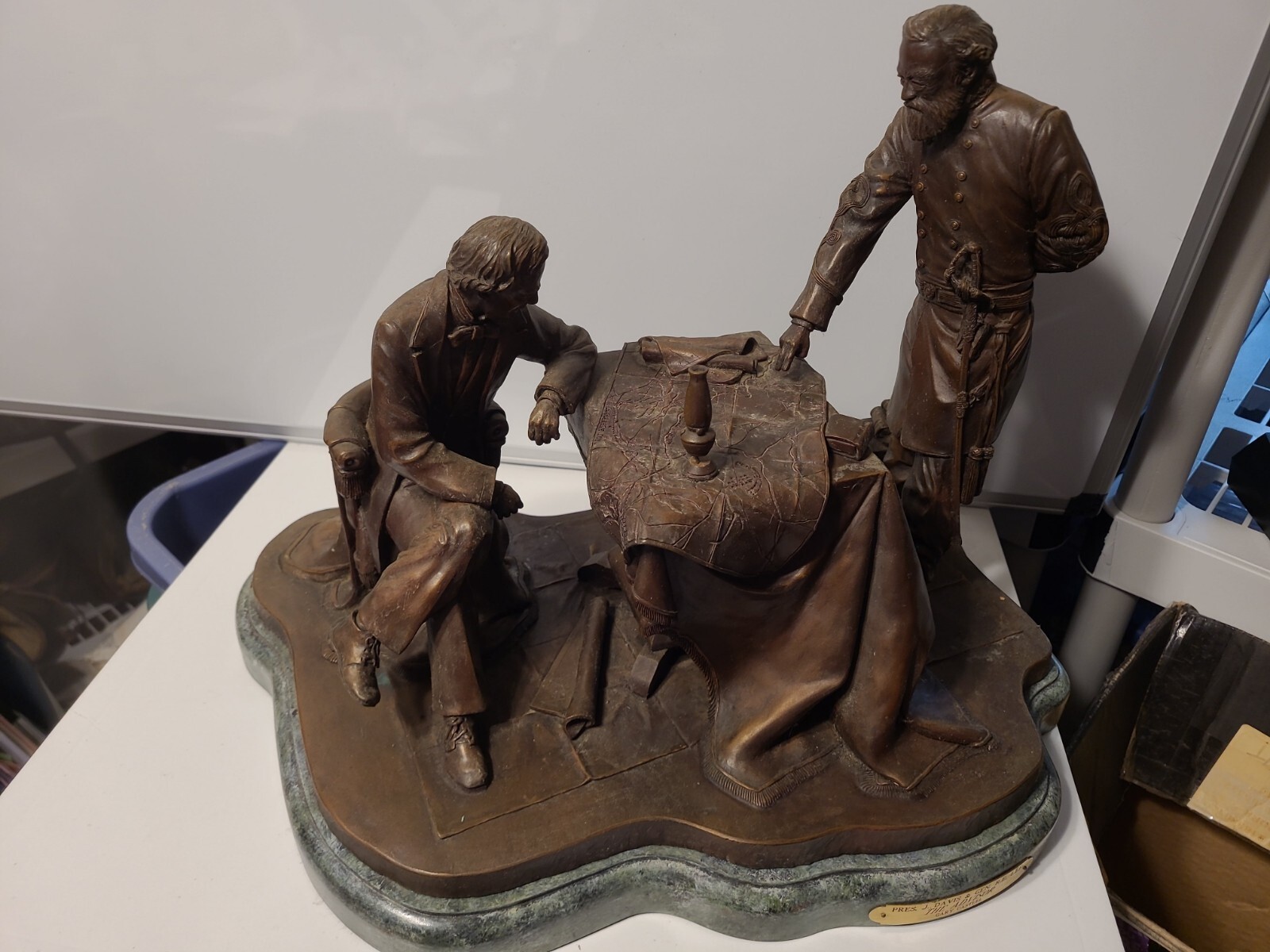 Pres J Davis General Robert E Lee The Advisor Statue Gary Casteel Civil War 39S3