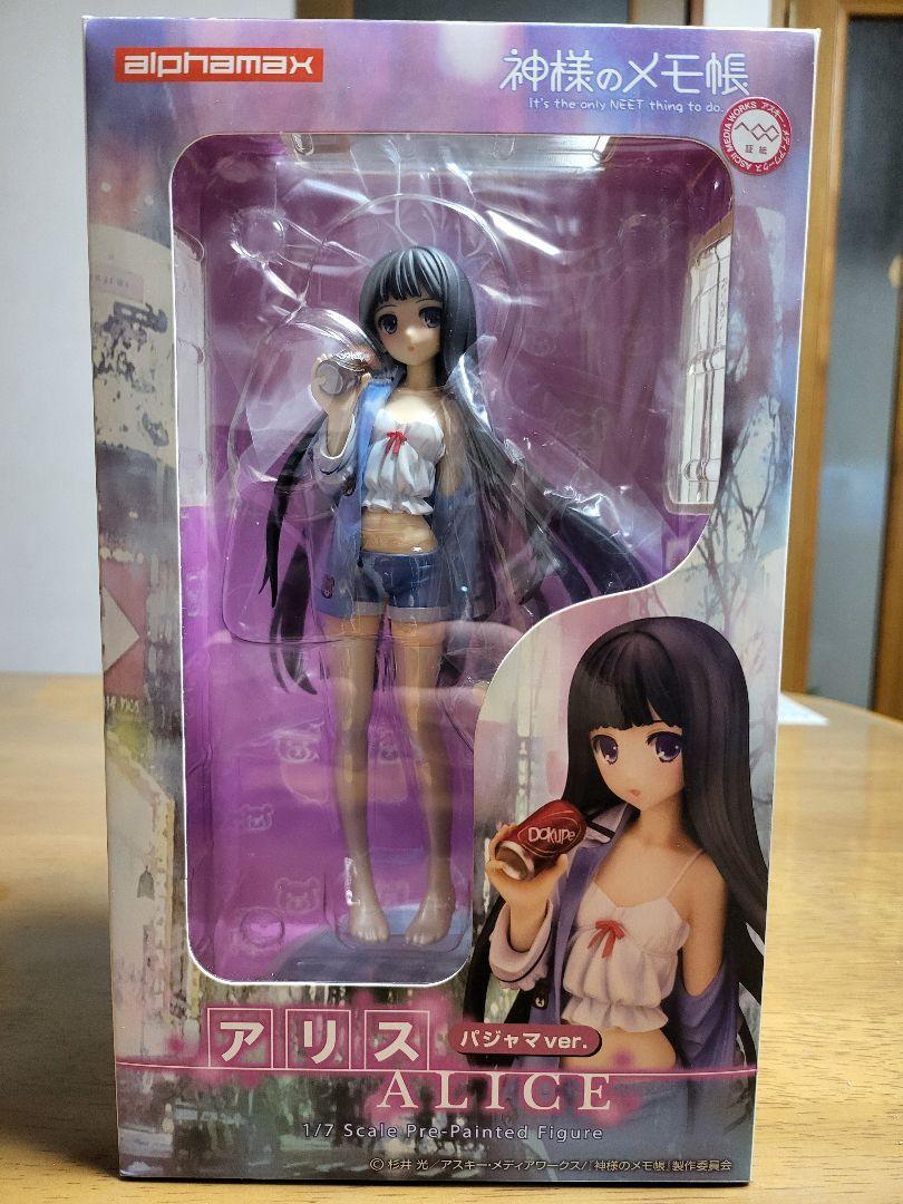 Heaven's Memo Pad Alice Pajama Ver. 1/7 Scale PVC Figure Alphamax From Japan