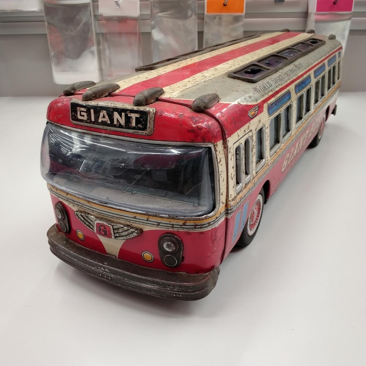 Yonezawa Tin Bus GIANT BUS Yonezawa Tin Bus GIANT BUS