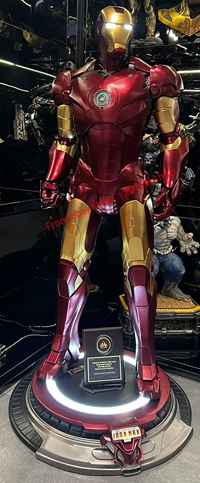 Queen Studios The Infinity Saga 1/1 Scale Iron Man Mark 3 Statue Second-Hand