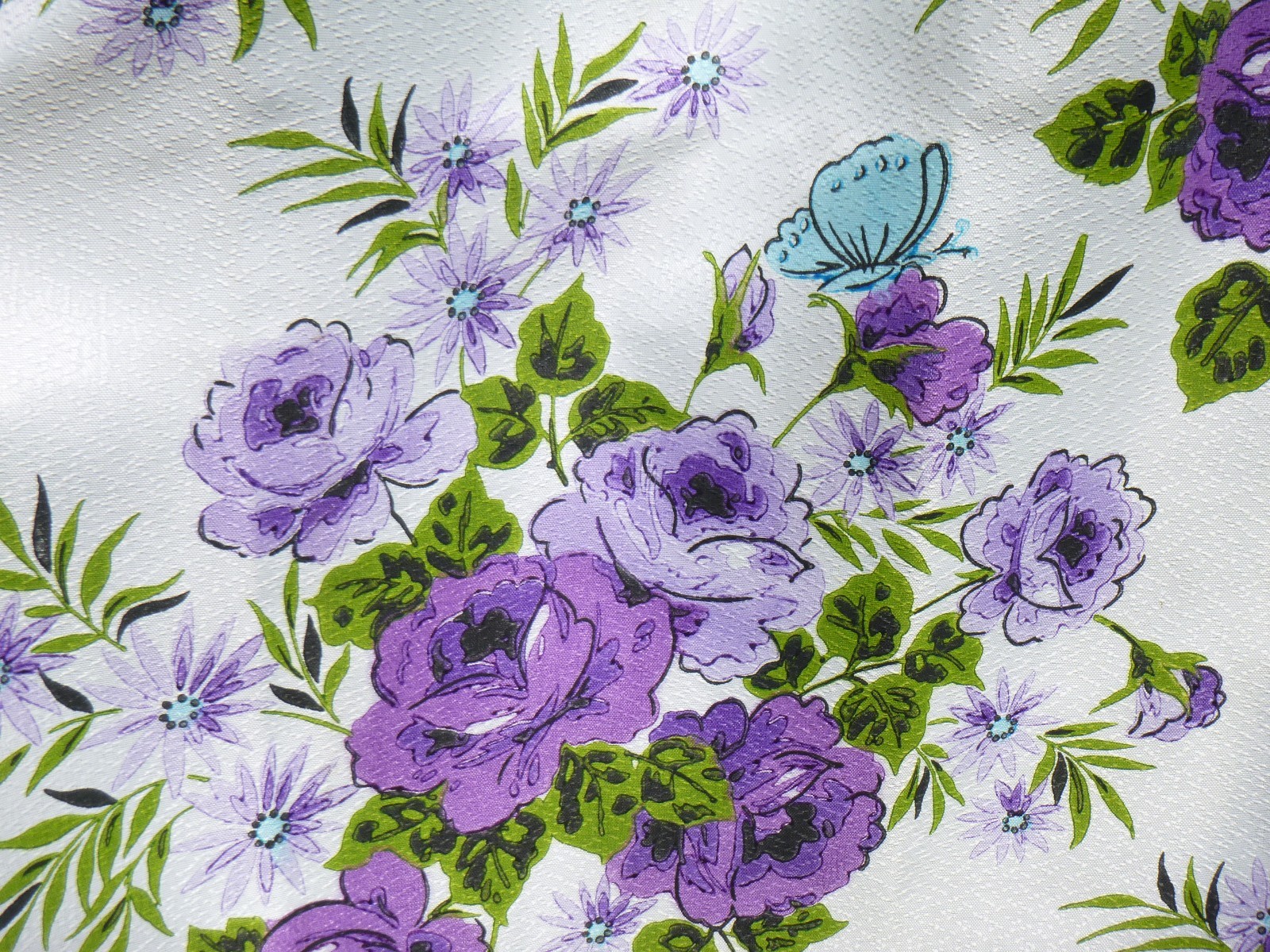 4 Panels Vtg Mid Century Purple Floral Fiberglass Pinch Pleat Curtains 22x36 4 Panels Vtg Mid Century Purple Floral Fiberglass Pinch Pleat Curtains 22x36