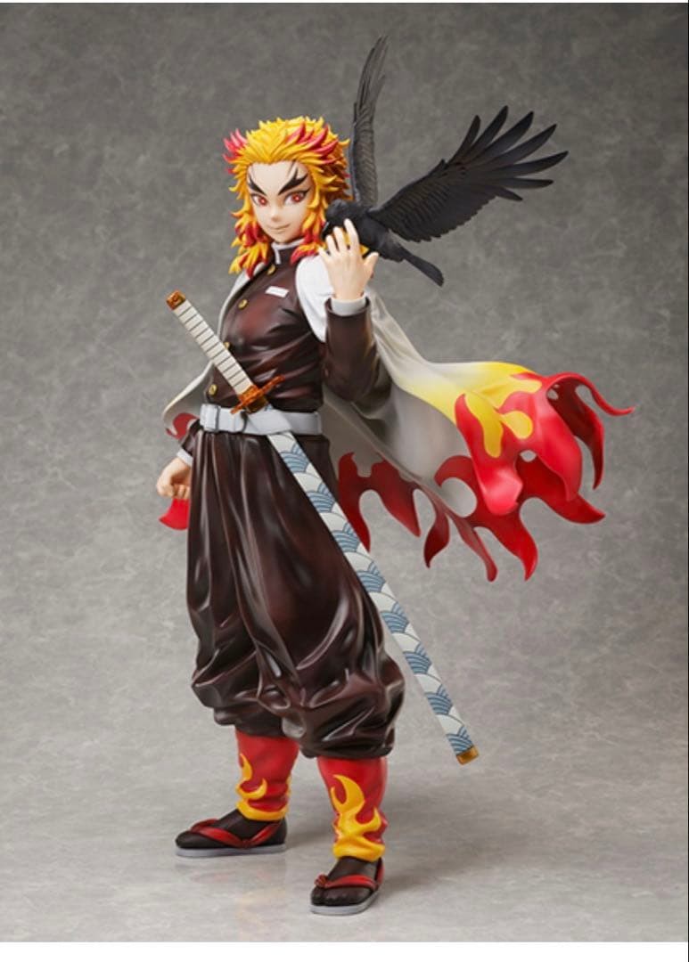 Demon SlayerKimetsu no Yaiba - Mugen Train Arc - Kyojuro Ren 1/4 Scale Figure Demon SlayerKimetsu no Yaiba - Mugen Train Arc - Kyojuro Ren 1/4 Scale Figure