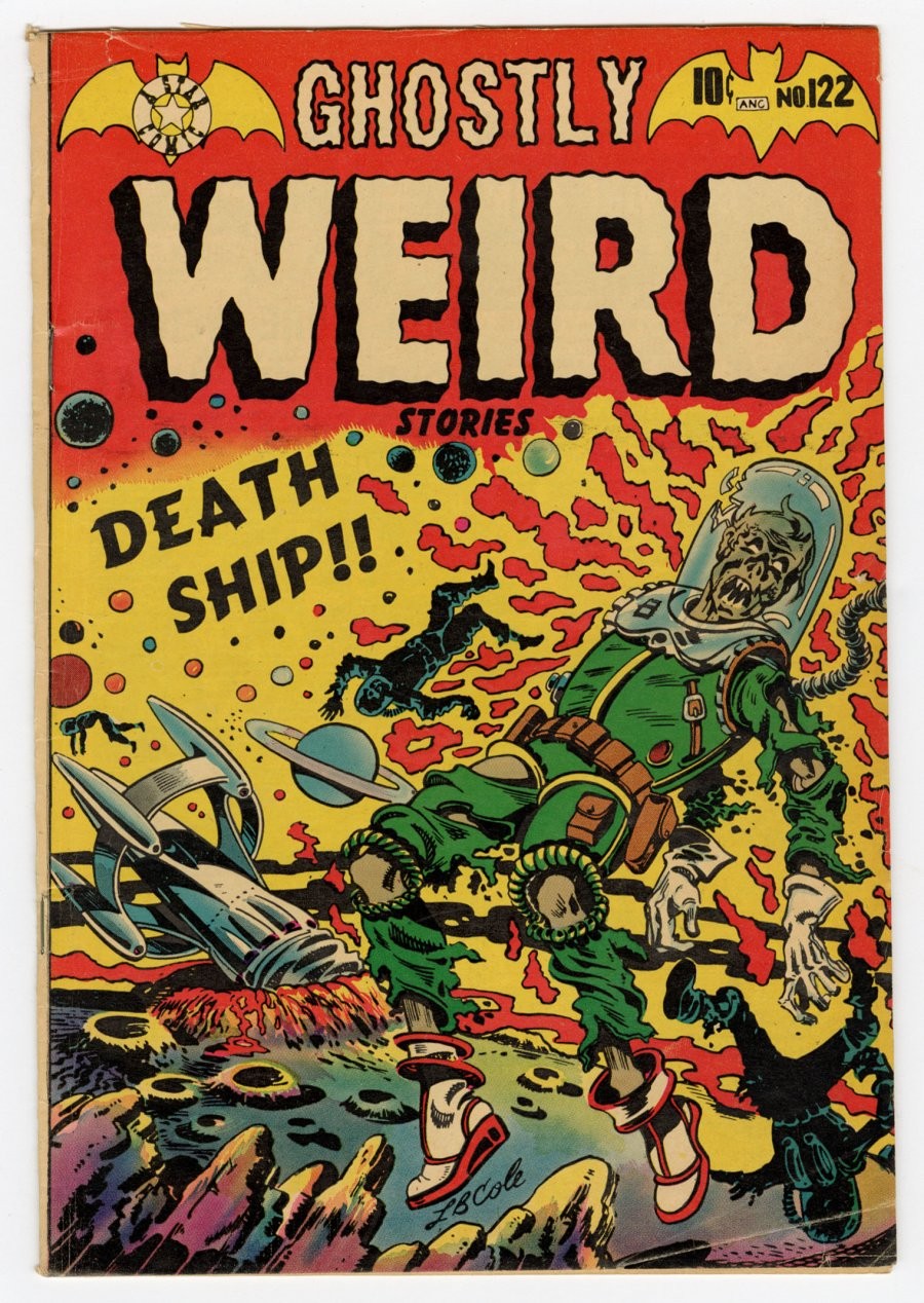 Star - GHOSTLY WEIRD STORIES (1953-54) #122 - Grade 5.5 - Comic Book Star - GHOSTLY WEIRD STORIES (1953-54) #122 - Grade 5.5 - Comic Book