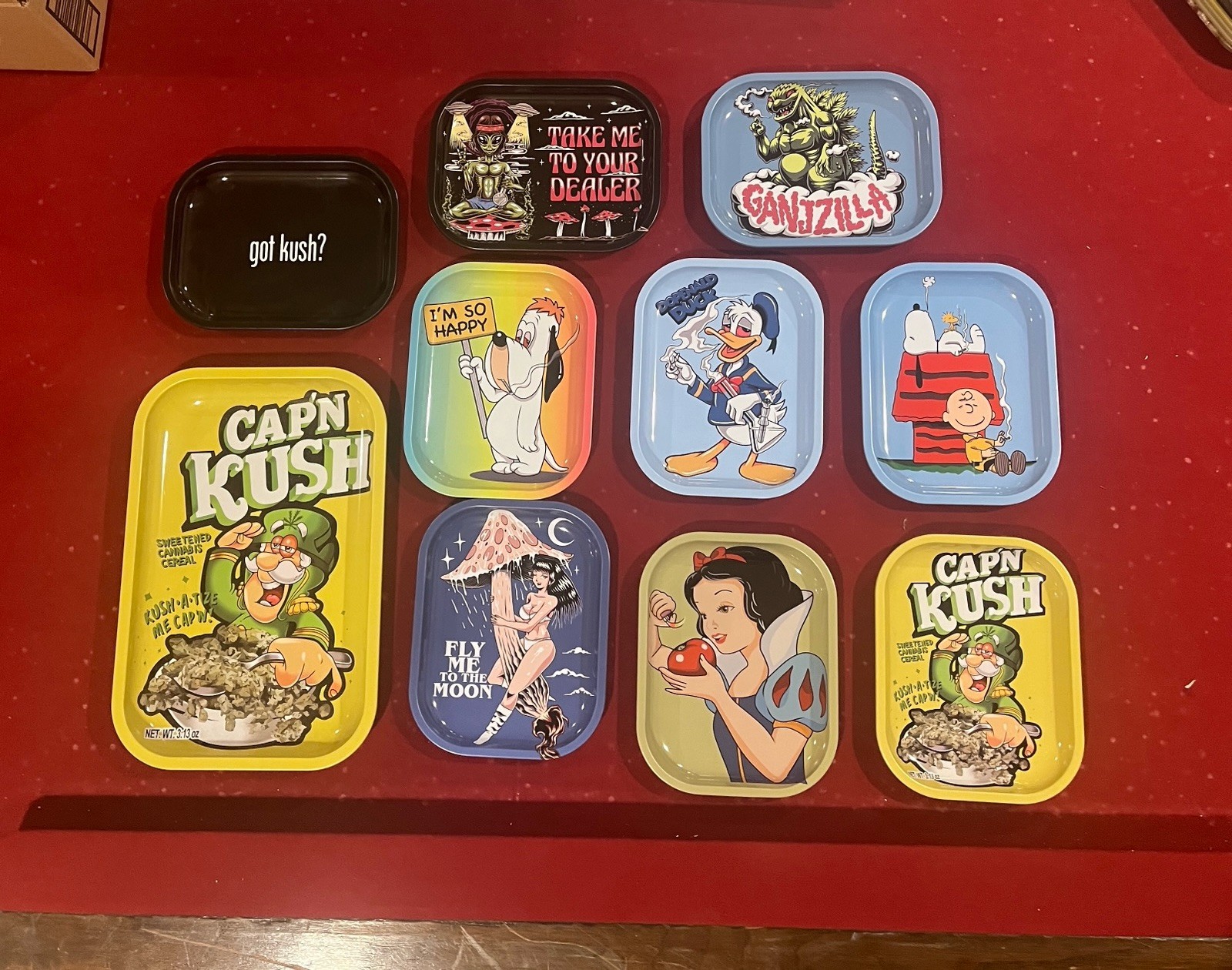 BULK High Quality 5.5x7in Metal Rolling Trays - Over 4,000 Buy All Or Some