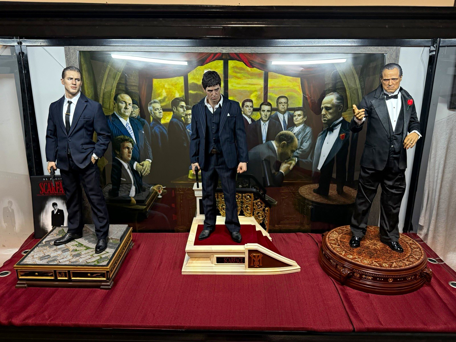 Blitzway 1/4 Statue Scarface, The Godfather, Legend Tom Hardy, PICK UP ONLY Blitzway 1/4 Statue Scarface, The Godfather, Legend Tom Hardy, PICK UP ONLY
