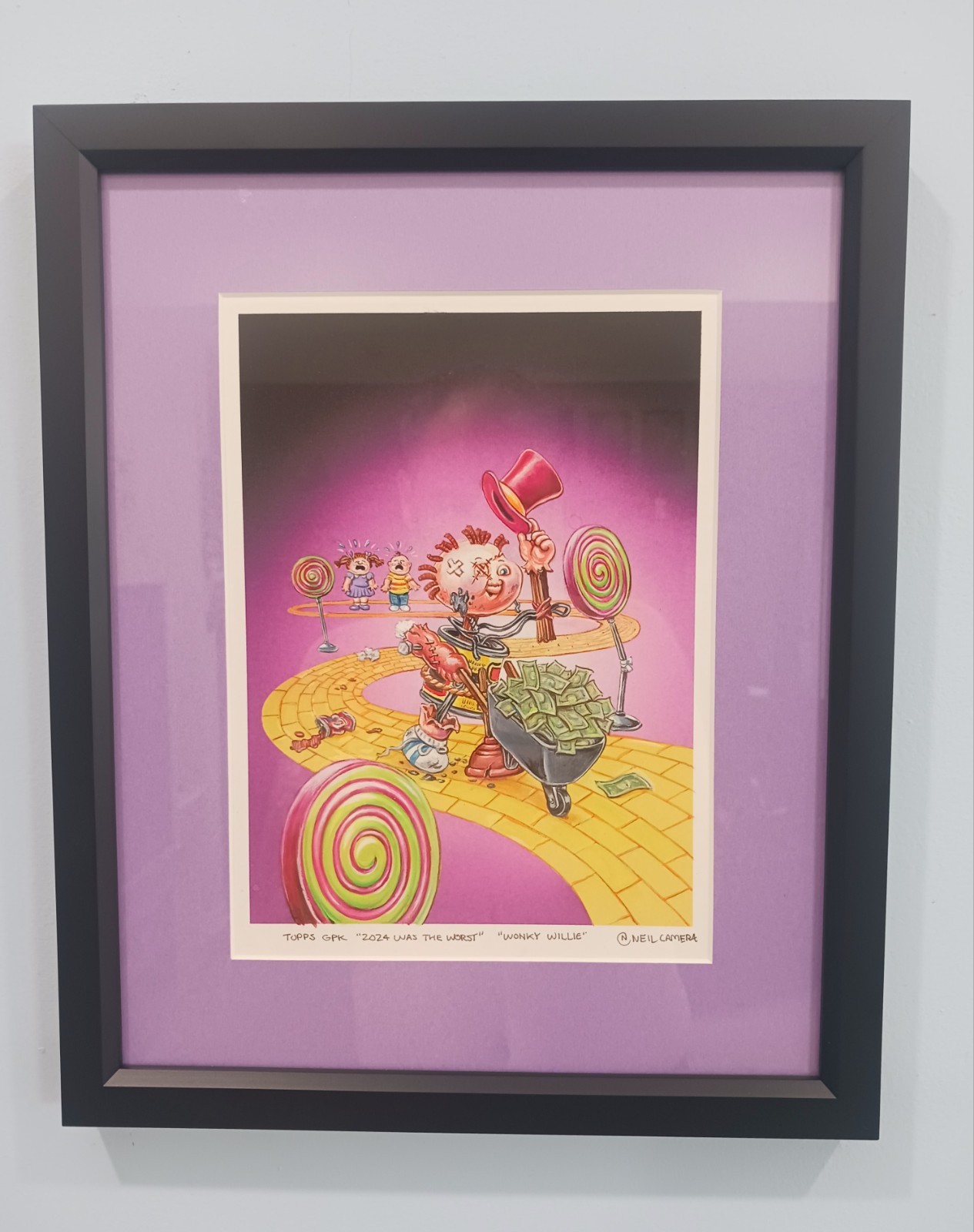 GPK Willy Wonka Final Art Online 2024 was the worst Neil Camera wonky Willie GPK Willy Wonka Final Art Online 2024 was the worst Neil Camera wonky Willie