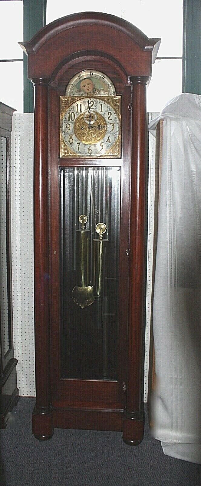 Antique HERSCHEDE Long Case GRANDFATHER CLOCK 92 Antique HERSCHEDE Long Case GRANDFATHER CLOCK 92