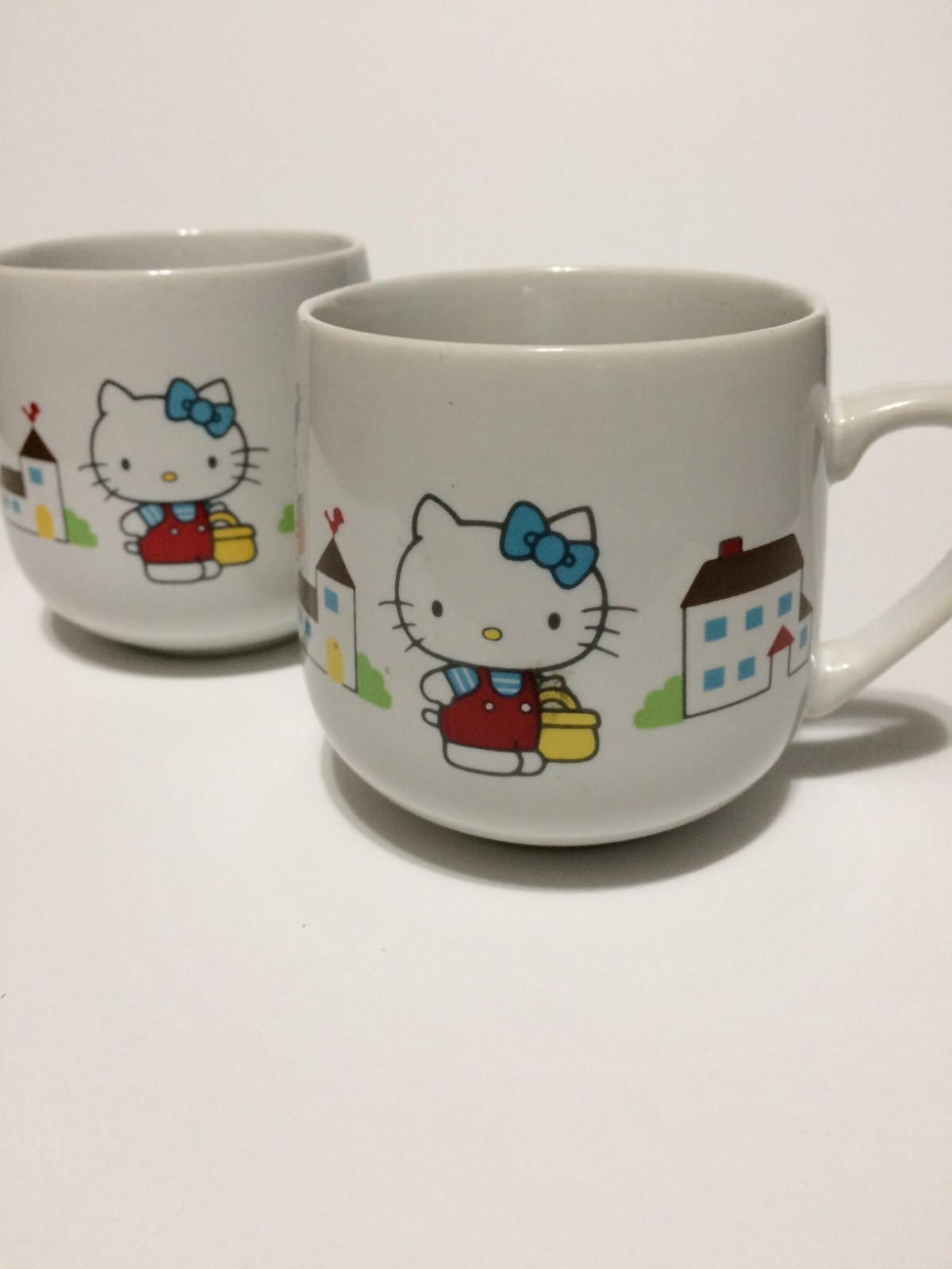 Vintage/Rare Sanrio 1976 HELLO KITTY Tea Cups 420 JCCP 2.80 US Made in Japan Vintage/Rare Sanrio 1976 HELLO KITTY Tea Cups 420 JCCP 2.80 US Made in Japan