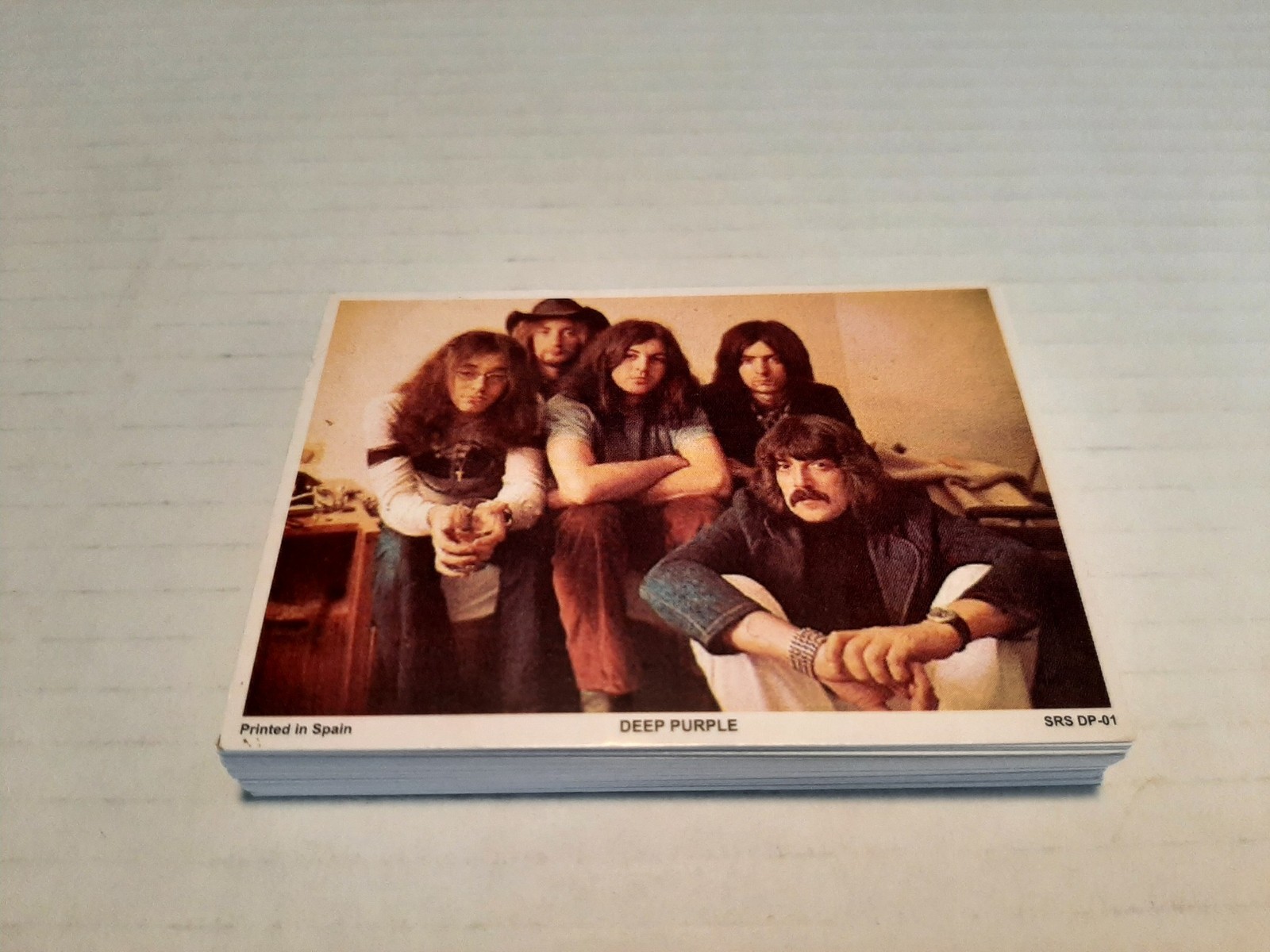 1980's HTF Pop Rock Deep Purple 25 Different Spain Trading Card Set Shelf Z6 1980's HTF Pop Rock Deep Purple 25 Different Spain Trading Card Set Shelf Z6
