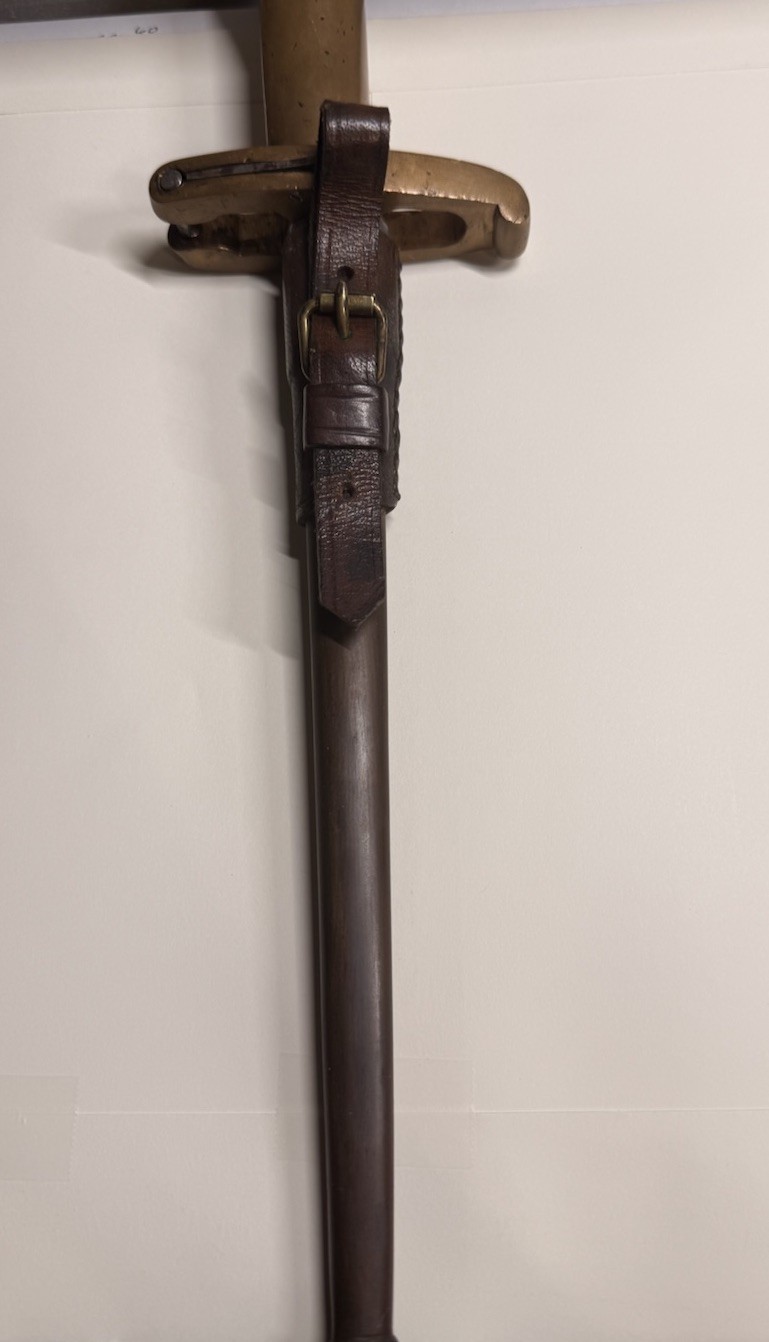 WW1 Webley MkVI Pritchard Greener Pistol Bayonet .455 British scarce