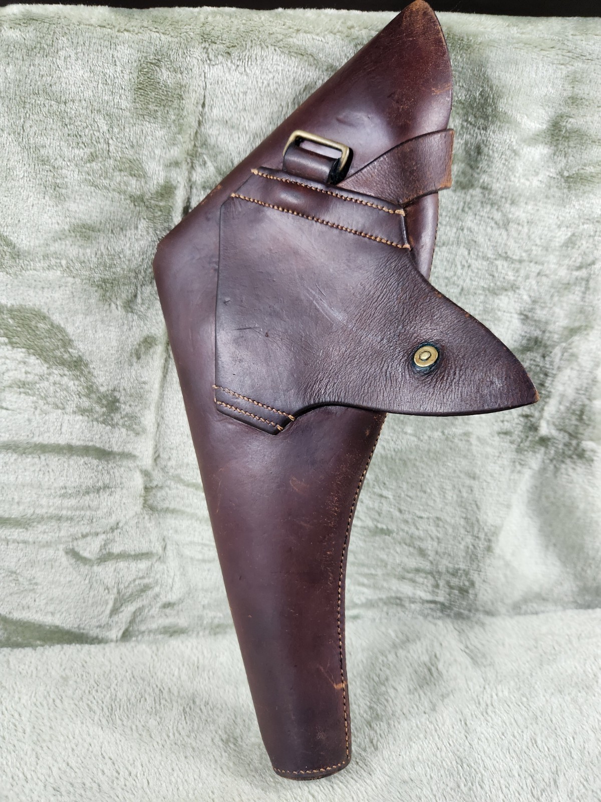British Army World War 1 Webley Pistol Holster Dated 1916 T. Thomasson & Co
