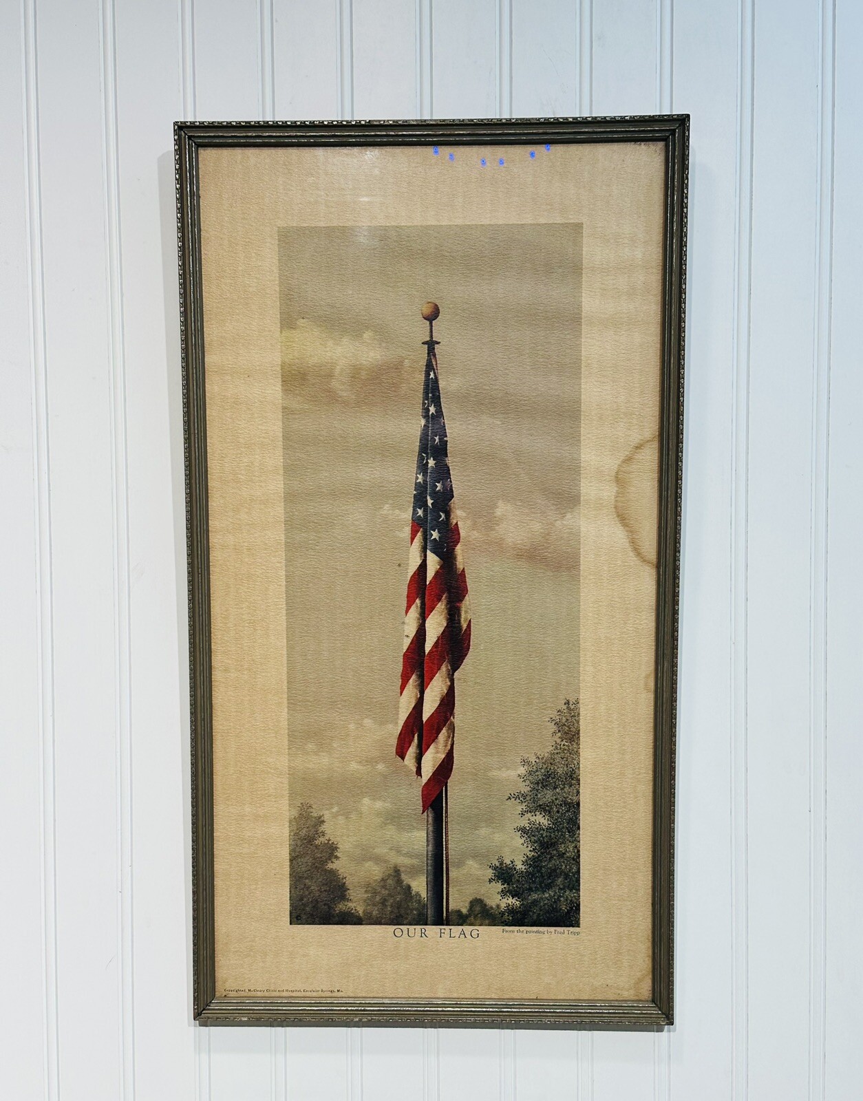 Antique “OUR FLAG Antique “OUR FLAG