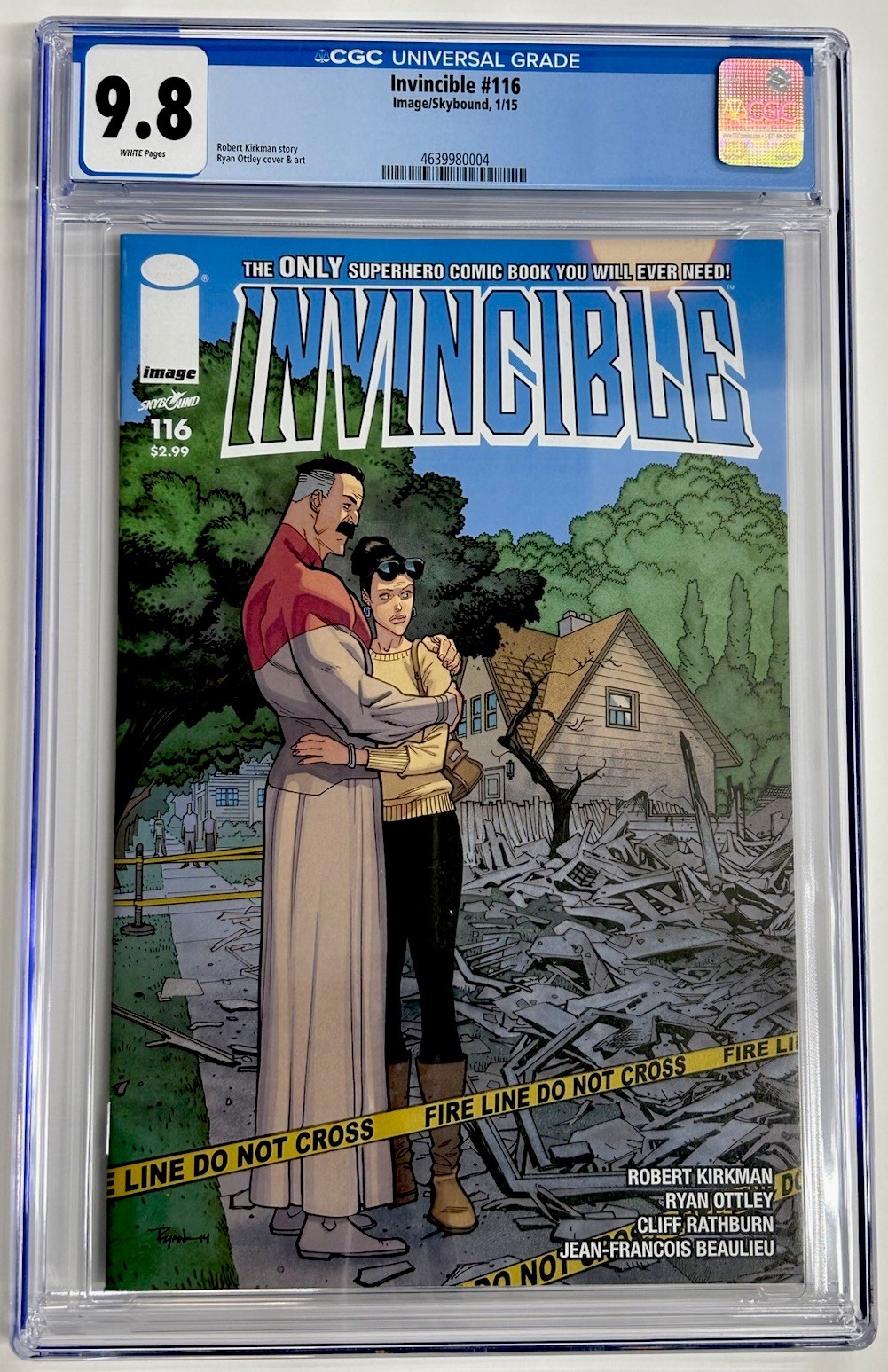 Invincible #116 - 1/15 - CGC 9.8 Invincible #116 - 1/15 - CGC 9.8