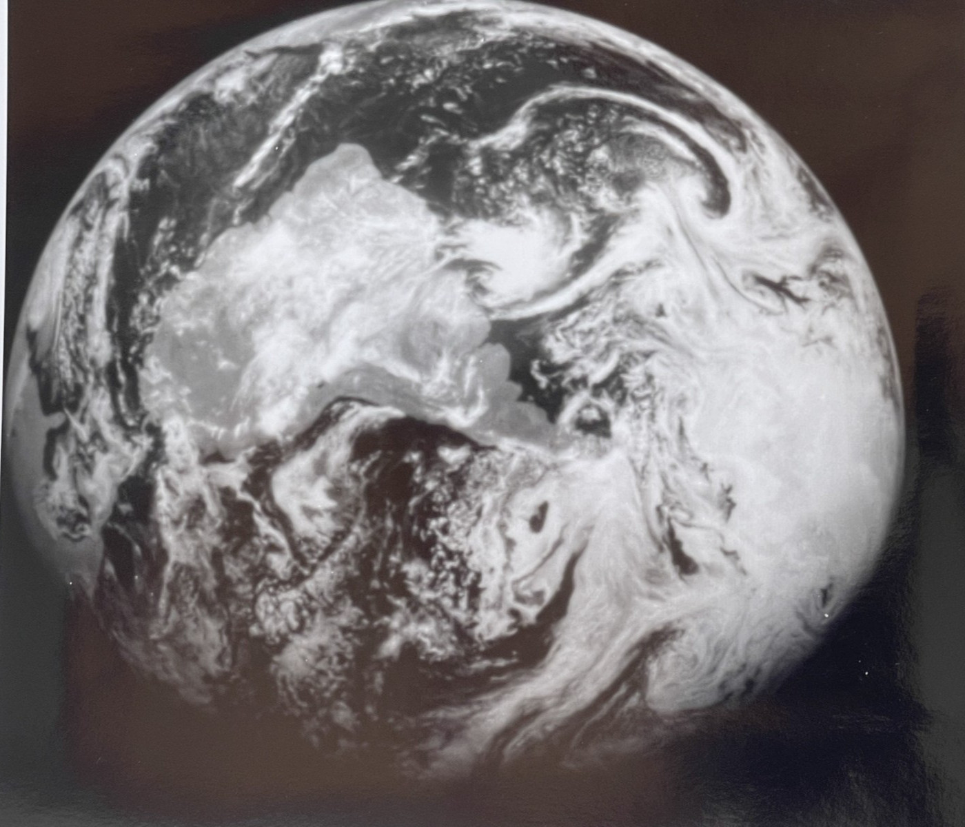 NASA SPACE PHOTO EARTH GALILEO  JPL KODAK PAPER TYPE 1