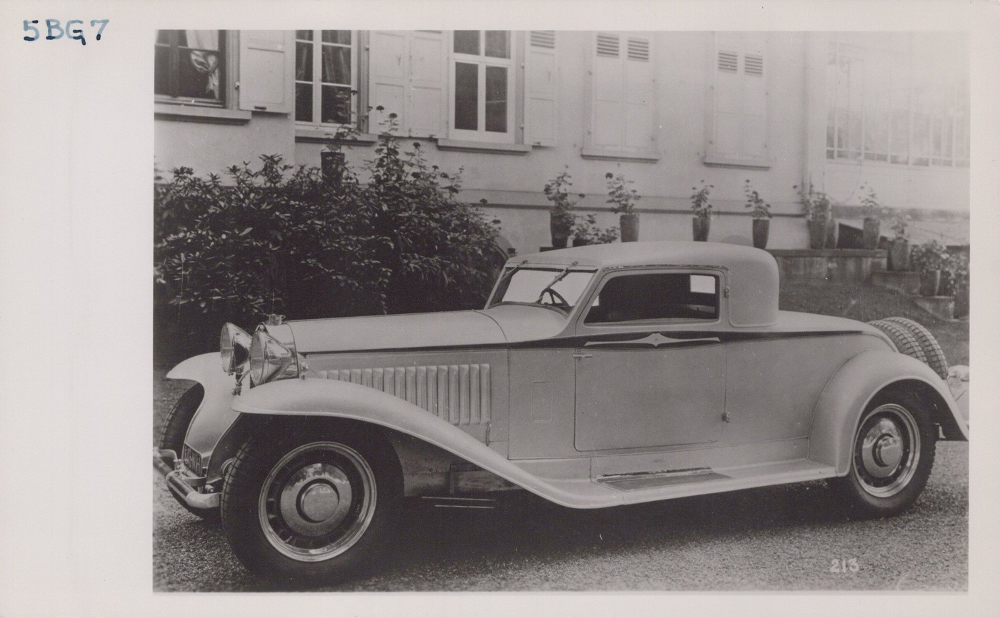 Bugatti Type 46 Coupe Molsheim Factory Archive RARE 1930s - c1970s Photo