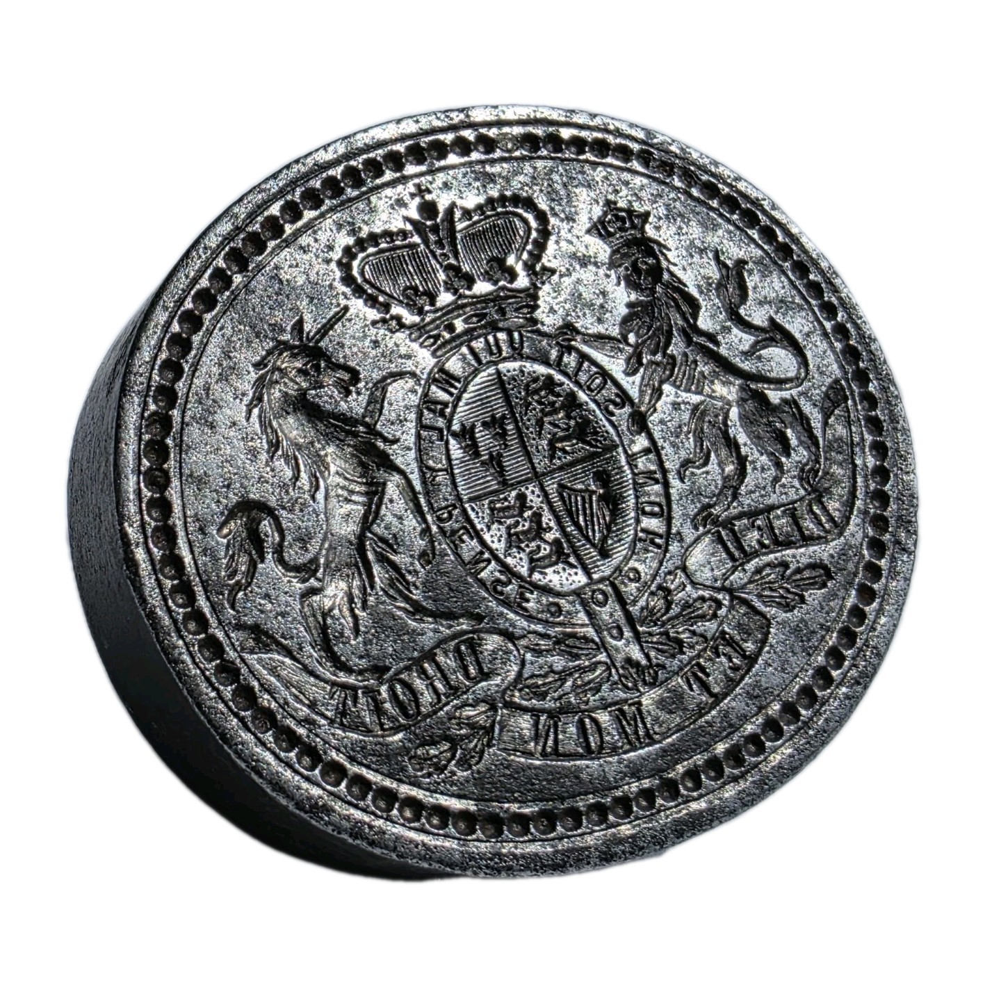 Queen Anne Wax Privy Seal Matrix Great Britain Royal Coat of Arms Acts of Union Queen Anne Wax Privy Seal Matrix Great Britain Royal Coat of Arms Acts of Union