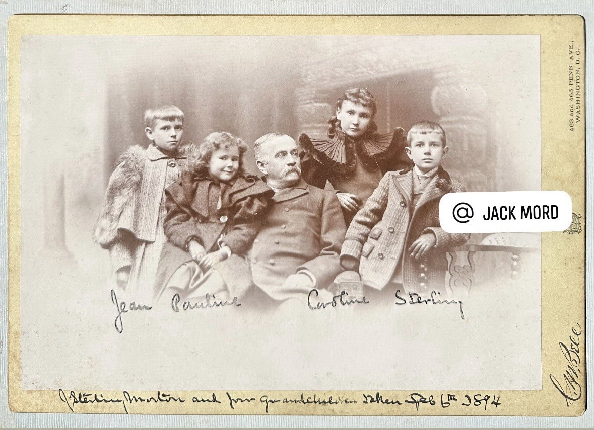 VERY RARE Washington DC Politician JULIUS S MORTON President Cabinet Photo