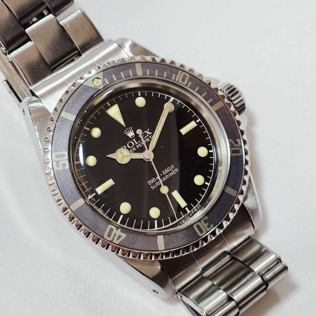 Z㉔Rolex Submariner 5513 1963 3rd year circle mirror dial Z㉔Rolex Submariner 5513 1963 3rd year circle mirror dial