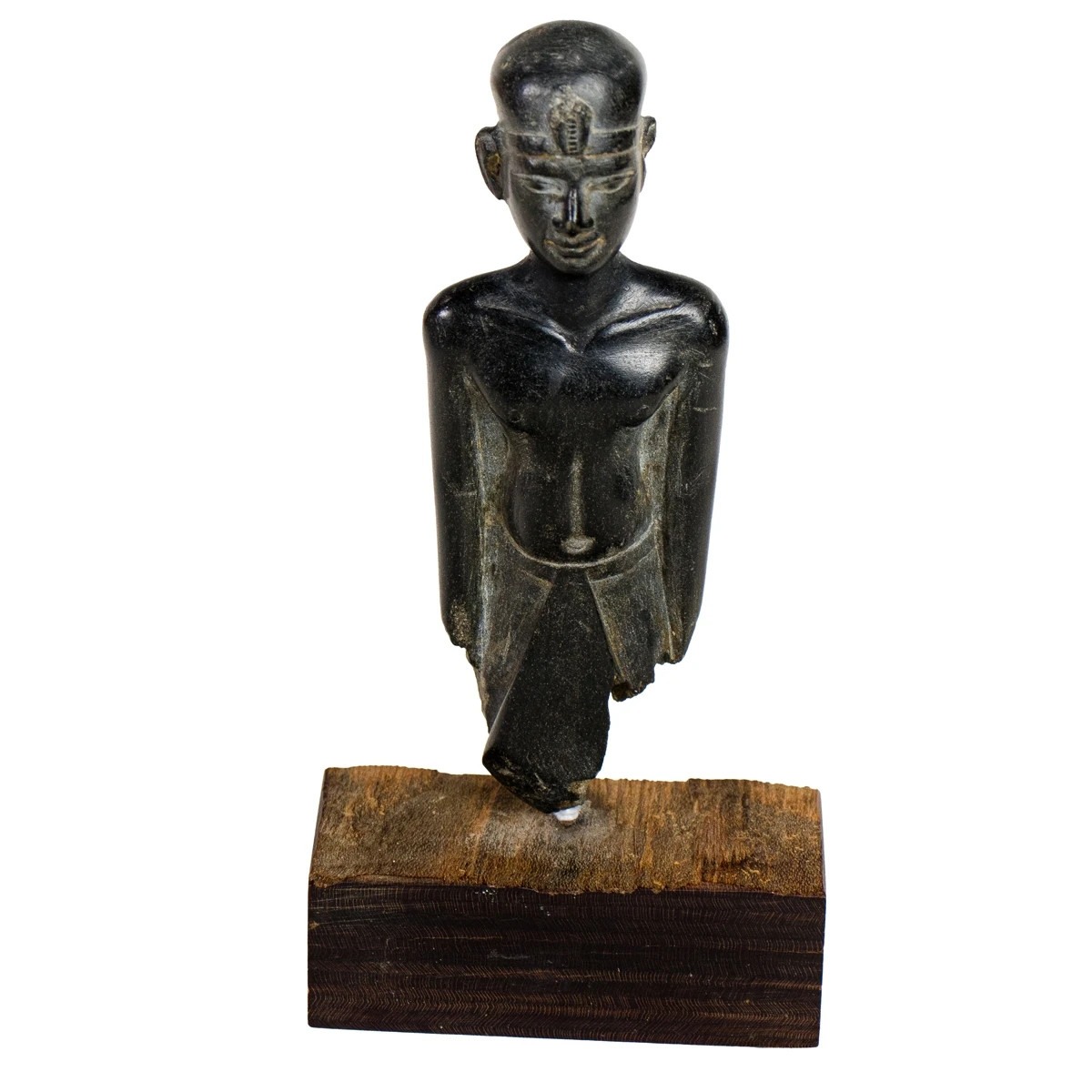 Ancient Egyptian Basalt Pharaoh Figure – 1200 BCE Ancient Egyptian Basalt Pharaoh Figure – 1200 BCE