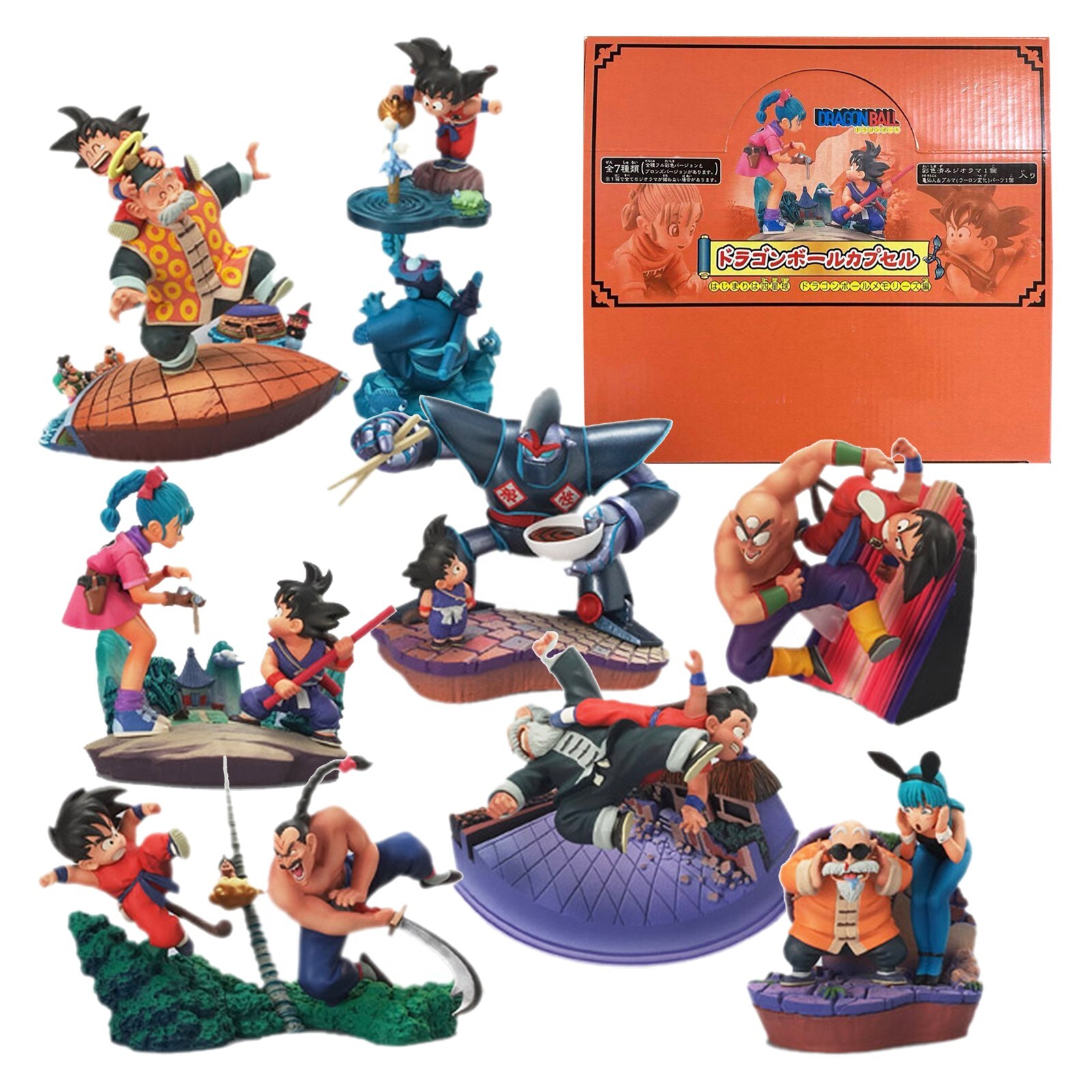 DRAGON BALL Capsule Beginning of The Four Star Ball Color Figure Goku Near Mint DRAGON BALL Capsule Beginning of The Four Star Ball Color Figure Goku Near Mint