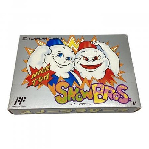 ToaPlan Snow Brothers TOA-7L NES Famicom Game Cartridge Fixed Screen Action ToaPlan Snow Brothers TOA-7L NES Famicom Game Cartridge Fixed Screen Action