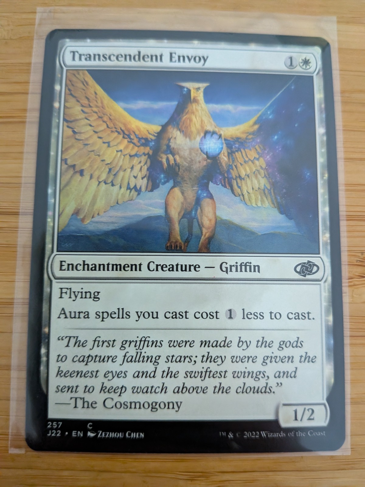 MTG Transcendent Envoy 257 Jumpstart 2022 M/NM Free UK P&P