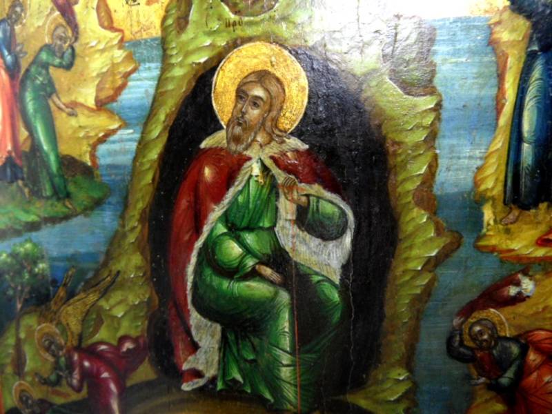 19C Antique Russia Russian Prophet St Elijah Palekh Icon @12 3/8 x 10 1/2 inches 19C Antique Russia Russian Prophet St Elijah Palekh Icon @12 3/8 x 10 1/2 inches