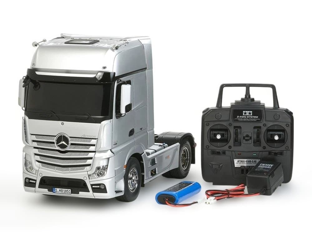 Tamiya 56334 Mercedes Benz Actros 1851 Full Operation Set Car Collection Origina